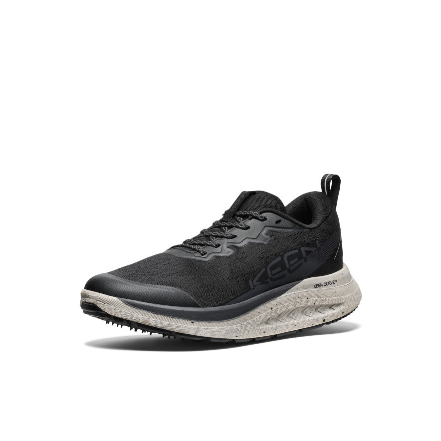 Men's WK400 II Walking Shoes - Lightweight Comfortable Athletic Sneakers for Men | Black/Vapor | Perfect for Walking, Running & Casual Wear