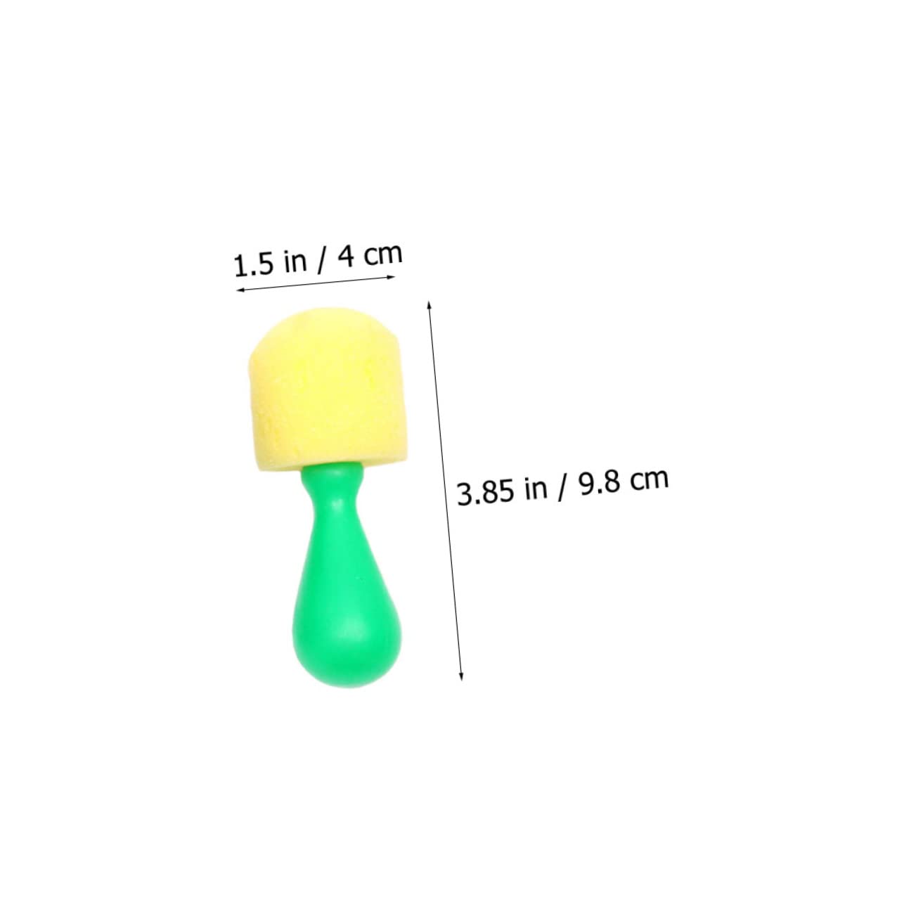 TOYANDONA 8pcs Round Paint Sponges - DIY Painting Tools for Art & Crafts