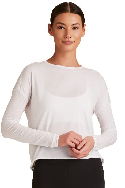 ALALA Women's Open Back Long Sleeve T-Shirt - Sexy Casual Top for Yoga, Workout & Everyday Wear | Soft Stretchy Fabric | Trendy Fashion Tee for Gym, Running & Street Style