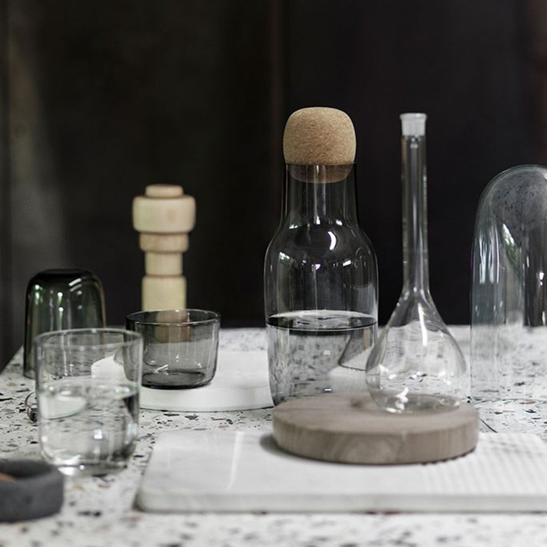 Muuto Engesvik Corky Carafe and Glasses Set - Elegant Scandinavian Design for Water, Juice & Wine - Perfect for Dining, Entertaining & Home Decor