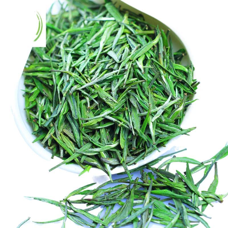 Premium Emei Mountain Cloud Mist Green Tea - Single Bud Rain-Harvested High Mountain Bamboo Leaf Tea, Fragrant Tender Buds & Sparrow Tongue Style | Perfect for Relaxation, Meditation & Healthy Lifestyle