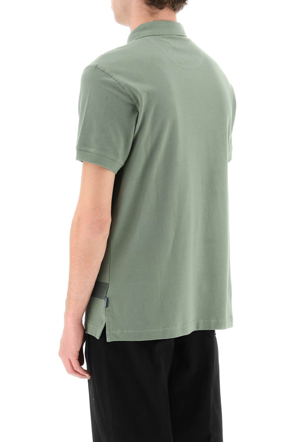 Barbour Blaine Polo Shirt for Men - Classic Cotton Short Sleeve Casual Top - Perfect for Golf, Office & Summer Outings