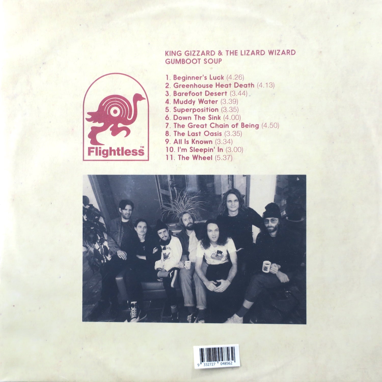 KING GIZZARD & THE LIZARD WIZARD 'Gumboot Soup' Limited Edition Baby Blue Vinyl LP Record - Psychedelic Rock Music for Home Collection & Party Playback