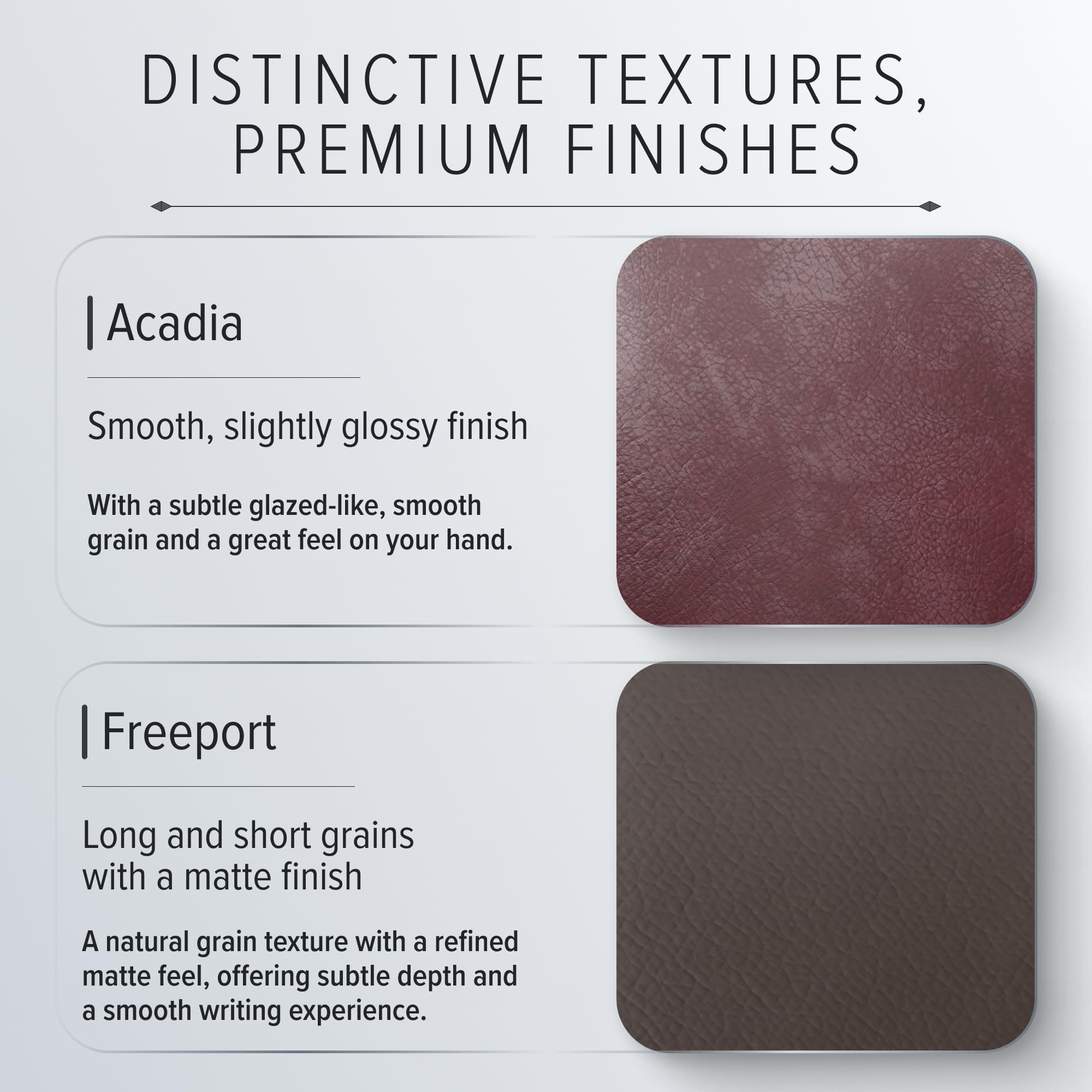 Premium Handcrafted Leather Journal Notebook - 192 Pages Softcover Writing Notebook for Men & Women - Acadia Navy 8