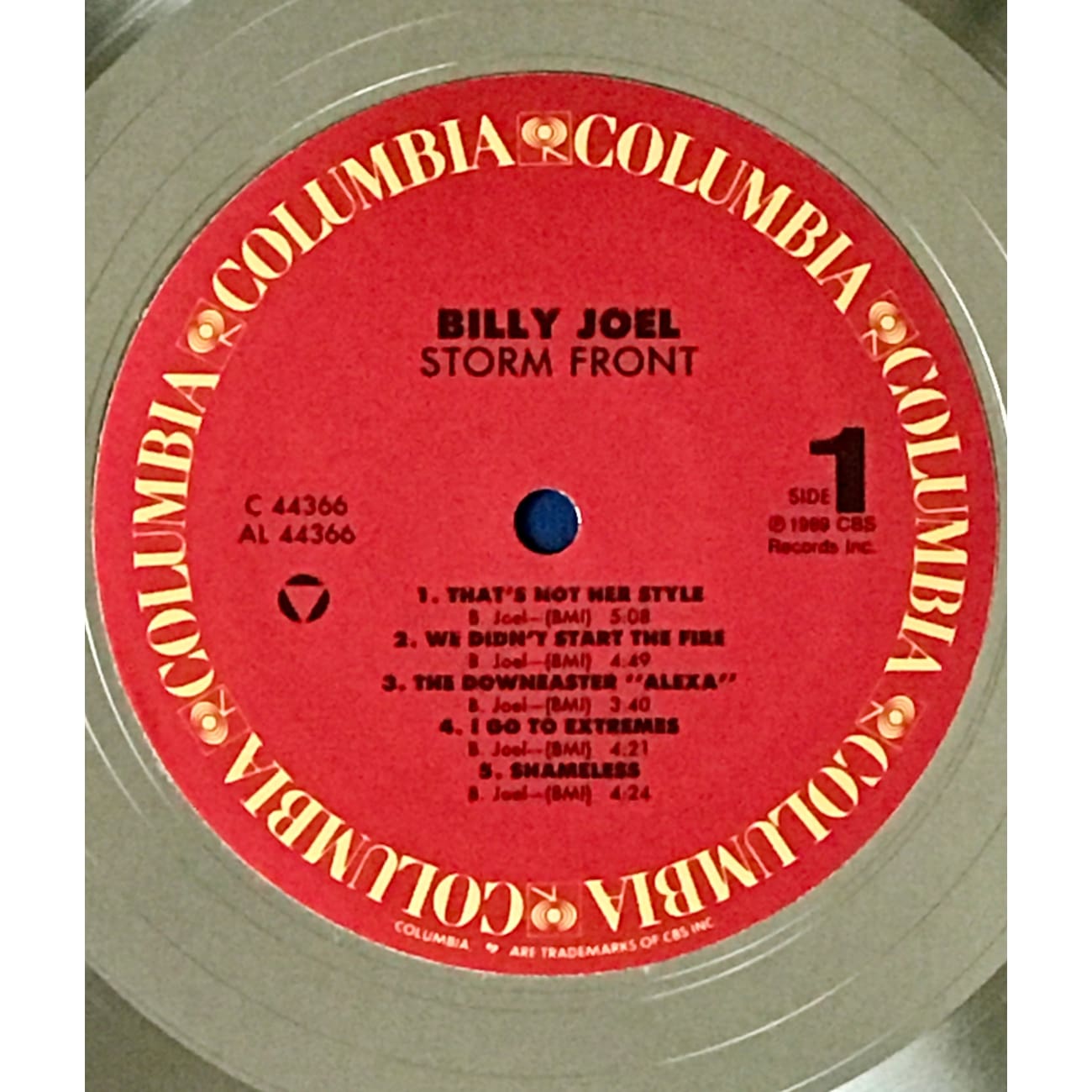 Billy Joel Storm Front 3x Multi Platinum Album Award - RIAA Certified - Perfect for Music Collectors & Memorabilia Displays