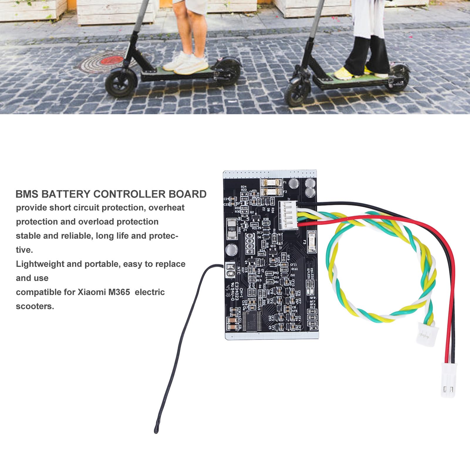 VGEBY M365 Electric Scooter Battery Control Board PCB Replacement - Compatible with Xiaomi M365 Scooter Battery Circuit Board - Perfect for DIY Repairs & Maintenance