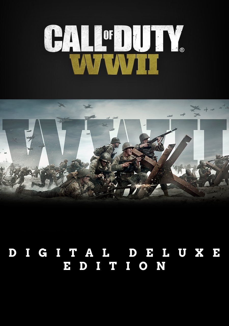Call of Duty: WWII - Deluxe Edition PC Game | Steam Digital Download Code | First-Person Shooter for Action-Packed WW2 Battles & Multiplayer Gaming