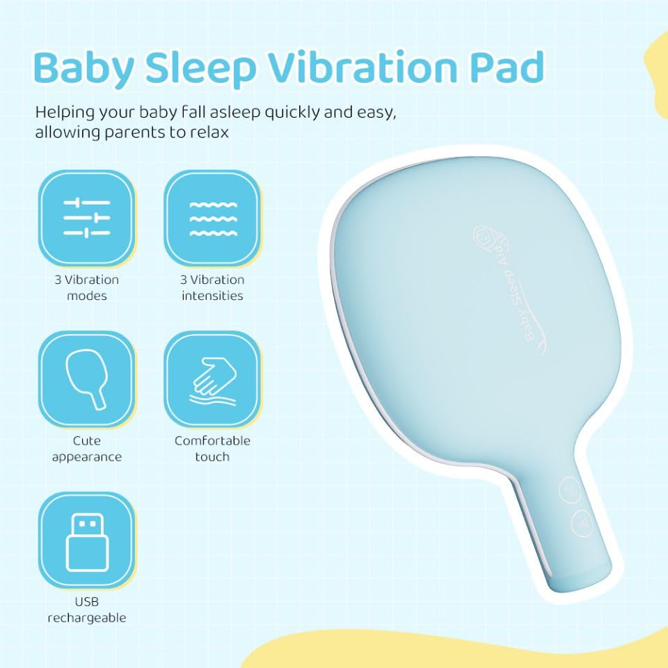 Baby Sleep Soother White Noise Sound Machine - Portable Night Light & Lullaby Player for Nursery, Bedtime & Travel