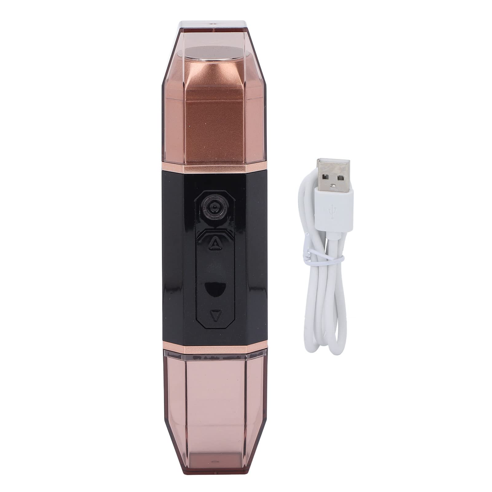 Portable Nano Facial Mist Sprayer - Rechargeable Hot Compress Skin Moisturizer with Nano Moisturizing Technology | Handheld Facial Steamer for Dry Skin Care, Spa & Travel Humidifier | Perfect for Home, Office & Beauty Salon Use
