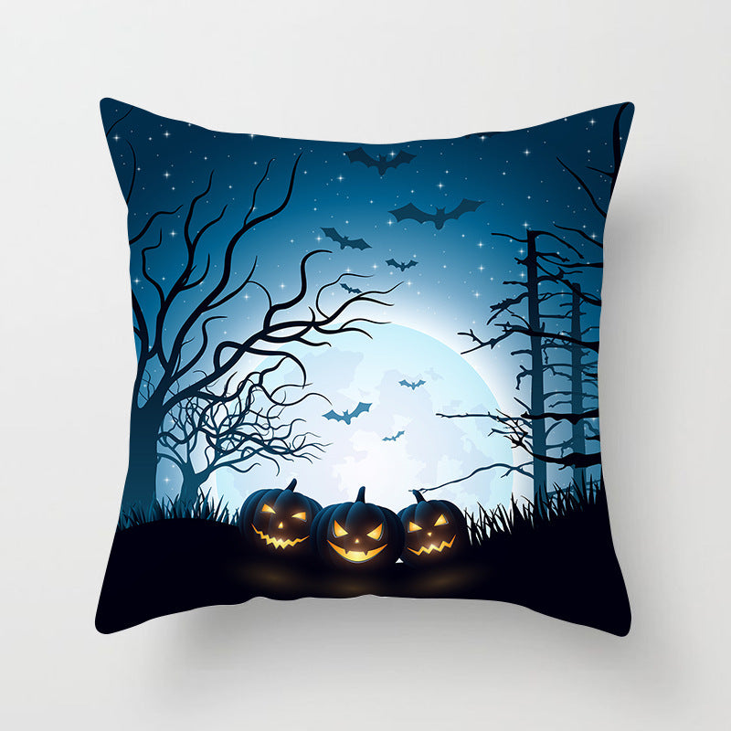 Spooky Halloween Pillowcase - Soft & Comfortable Decorative Pillow Cover for Halloween Decorations - Perfect for Home, Party, and Seasonal Decor