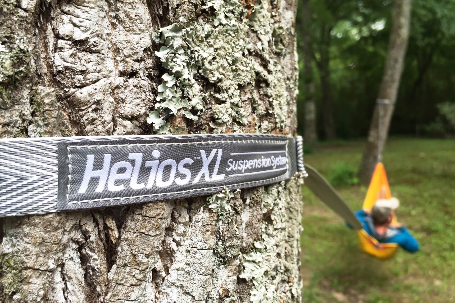 Helios™ XL Ultralight Hammock Straps - Heavy Duty Camping Gear for Backpacking, Hiking & Outdoor Adventures - Perfect for Trees, Beach & Backyard Relaxation