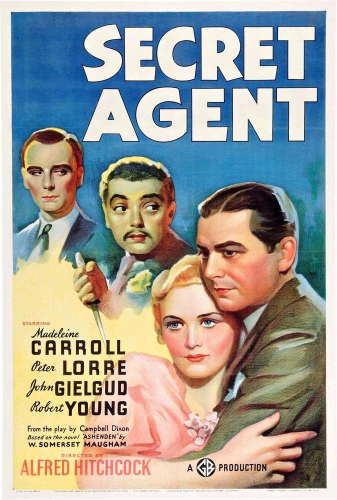 Alfred Hitchcock Master of Suspense Collection: The 39 Steps + The Secret Agent + Young and Innocent + The Lady Vanishes - Classic Thriller Movies for Movie Nights & Film Studies