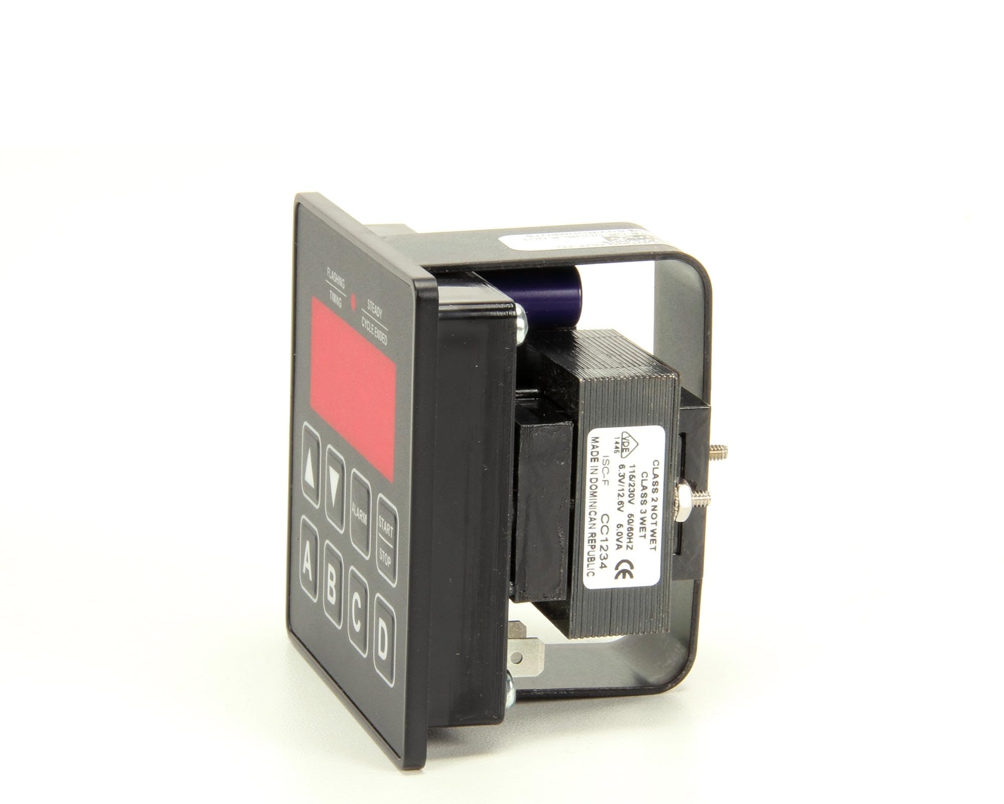 BKI TI0032 230V Digital 4-Button Programmable Timer Switch - Perfect for Home Appliances, Lighting Control & Energy Saving