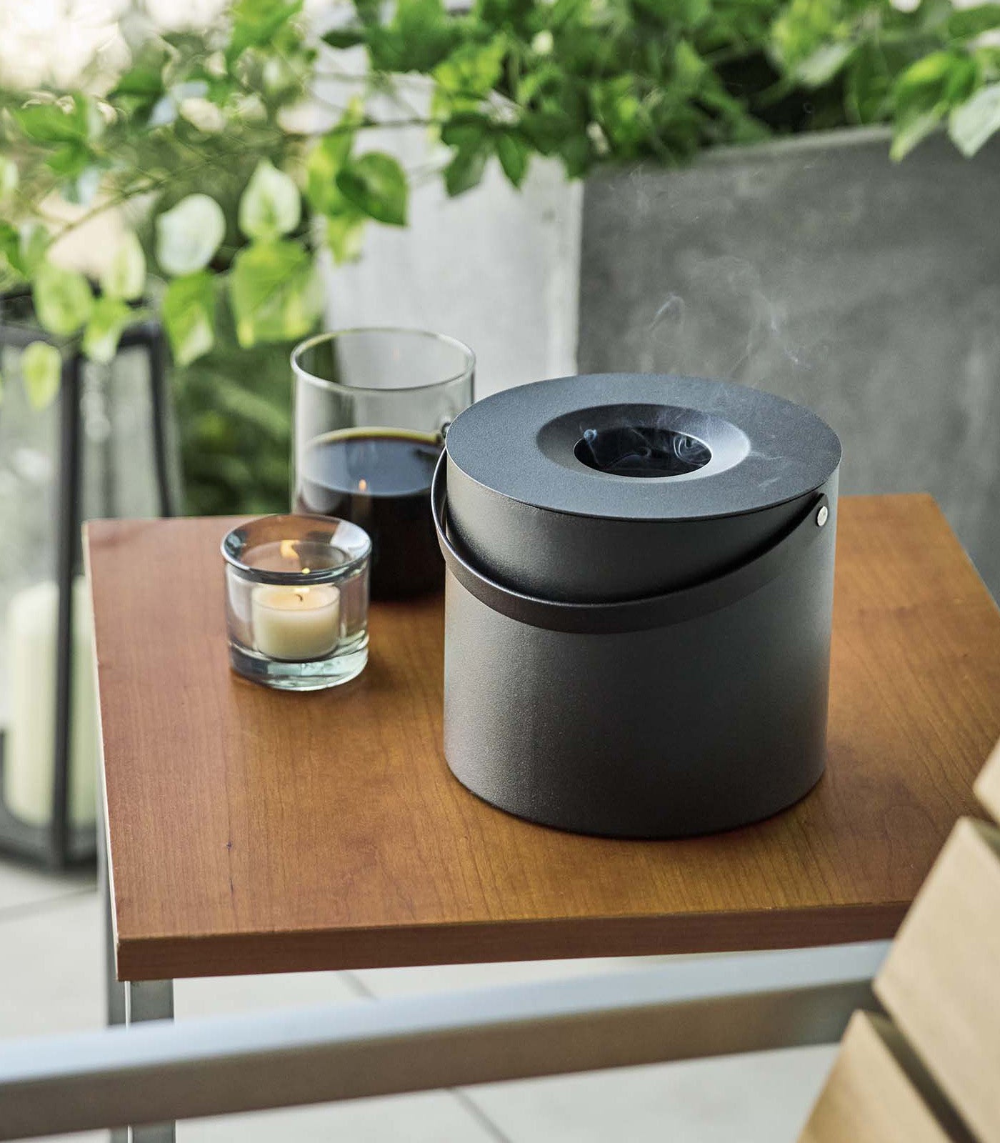 Stainless Steel Mosquito Repellent Coil Holder & Storage Case - Outdoor Camping, Patio, Garden Protection