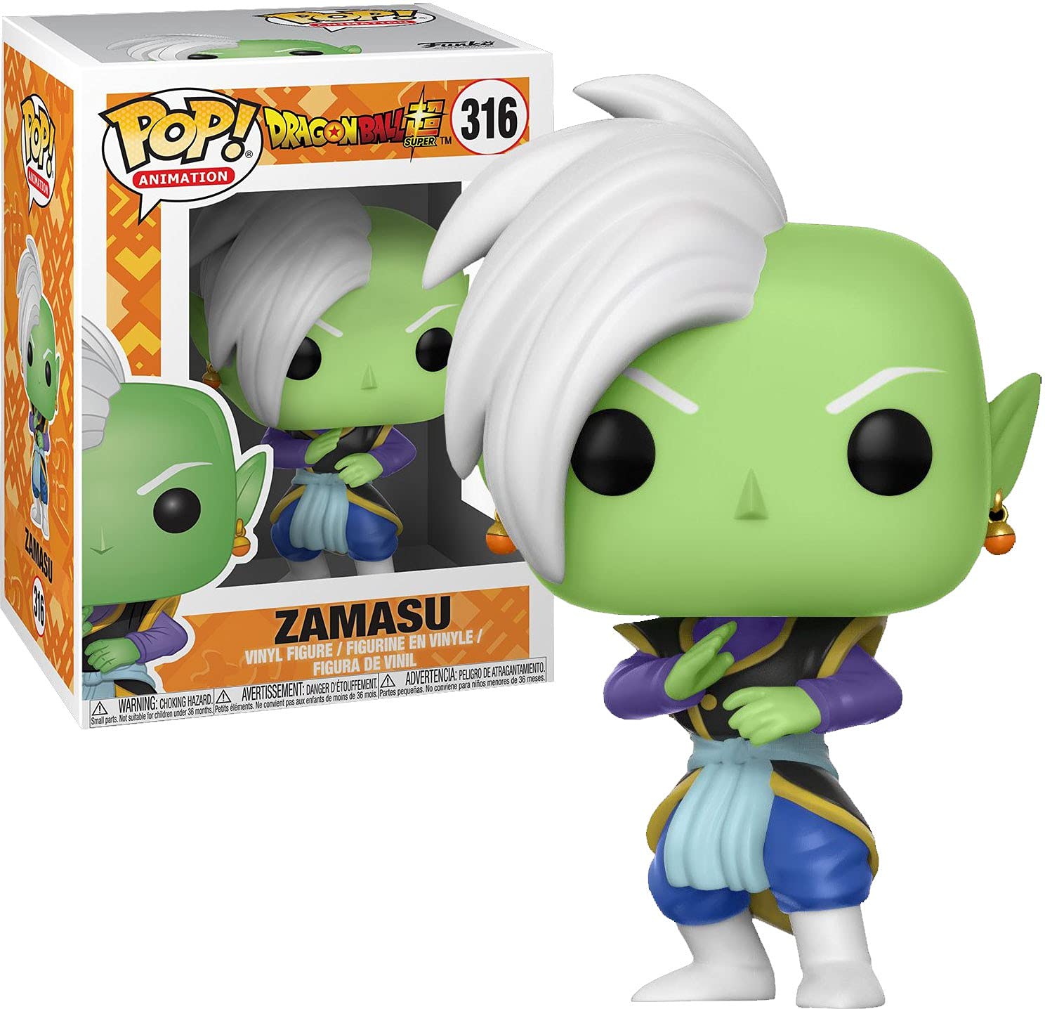 Dragon Ball Super Zamasu #316 Pop Vinyl Figure - Anime Collectible for Display, Gifts & Home Decor