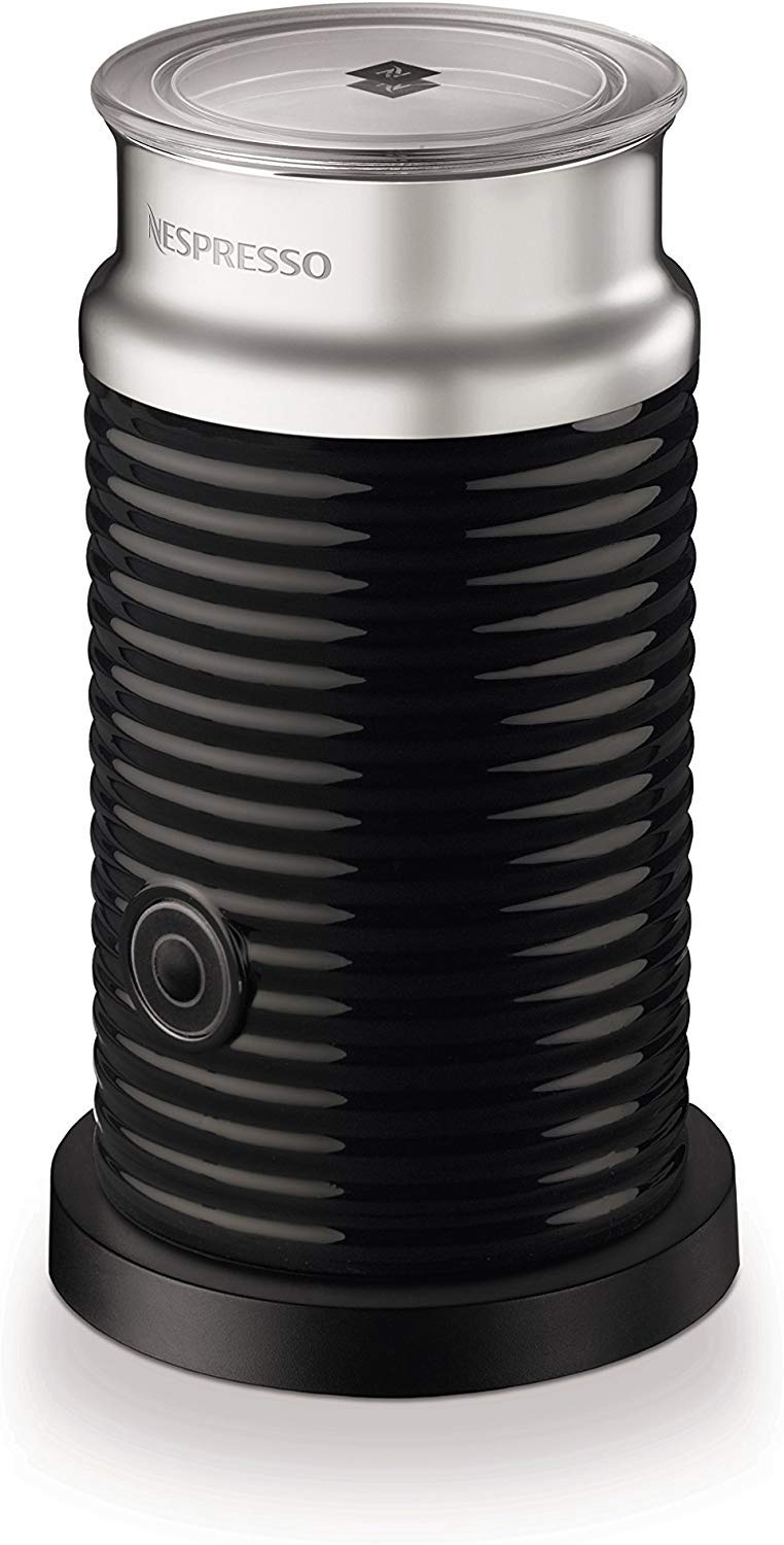 Nespresso Vertuo Coffee and Espresso Machine by Breville - Matte Black with Aeroccino Milk Frother - Perfect for Home, Office, and Gifting