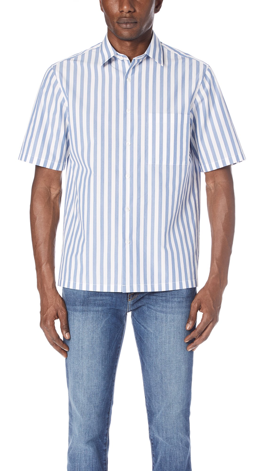 Theory Men's Bruner Lounge Button-Up Shirt - Casual Comfort Wear for Office, Travel & Relaxation | Premium Cotton Dress Shirt for Business & Leisure