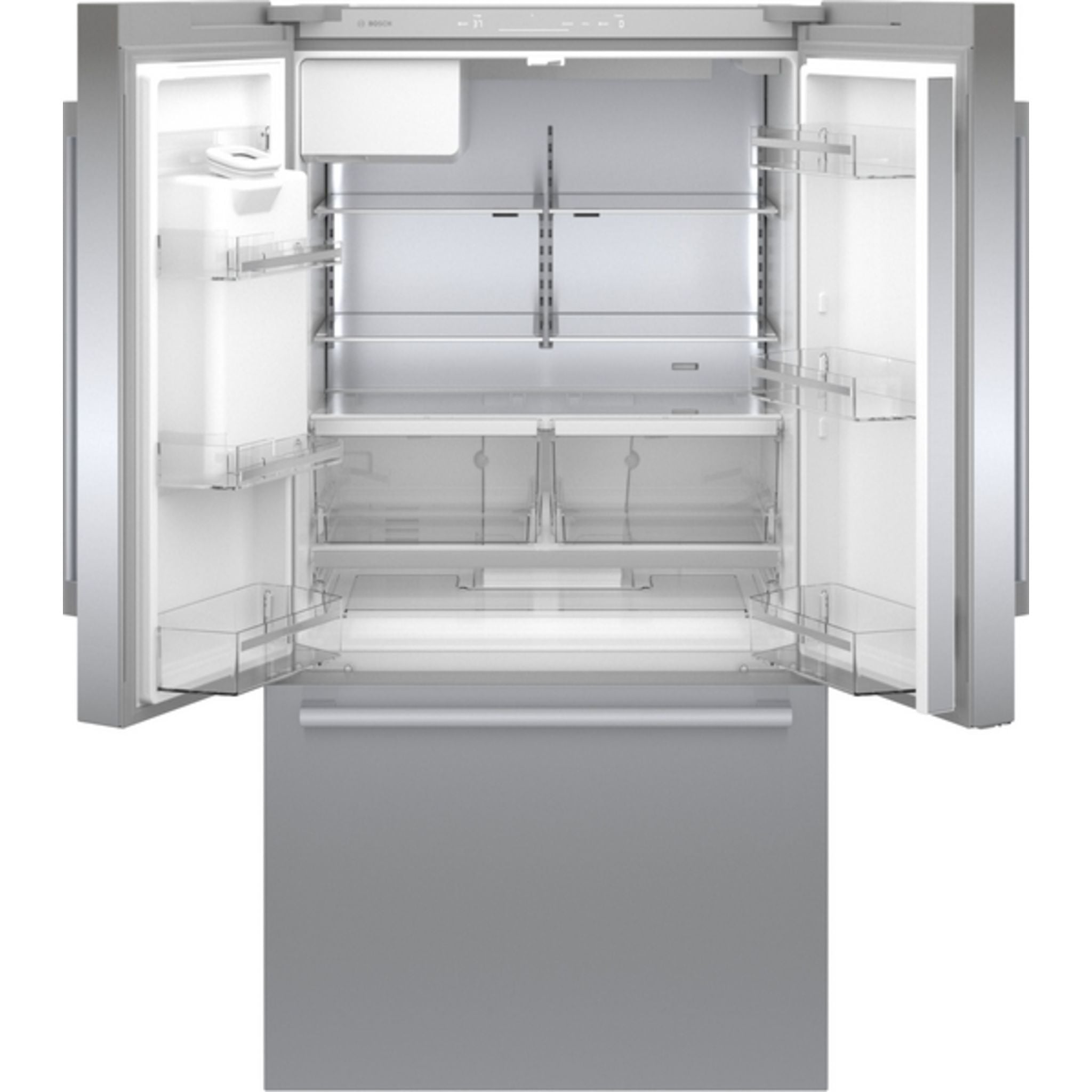 Bosch B36CD50SNS 36-Inch French Door Refrigerator with Stainless Steel Finish - Perfect for Modern Kitchens & Open-Concept Homes