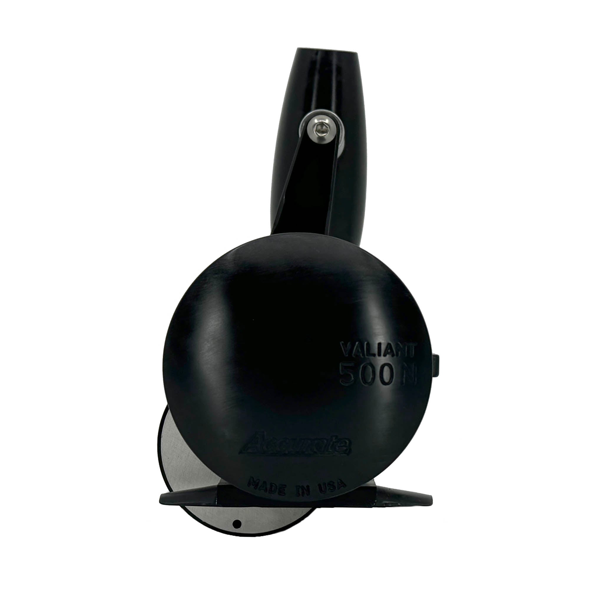 Accurate Valiant Matte Black Lever Drag Fishing Reel - Saltwater & Freshwater Fishing Gear for Offshore, Inshore, and Surf Casting