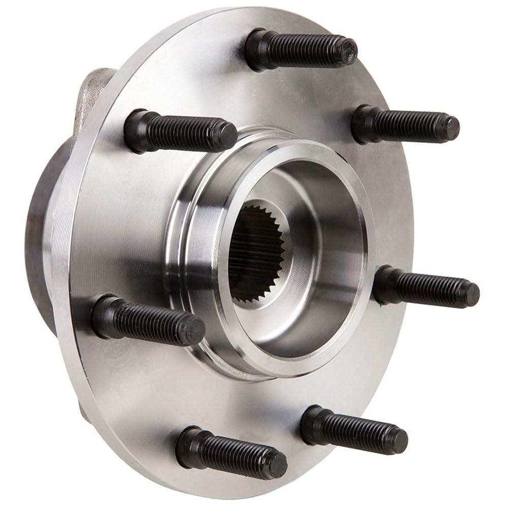 Premium F-250 & F-150 Front Wheel Hub Assembly - Heavy Duty Metal Ball Bearing Hub Replacement for Ford Trucks - Durable Automotive Wheel Hub for Off-Roading & Towing