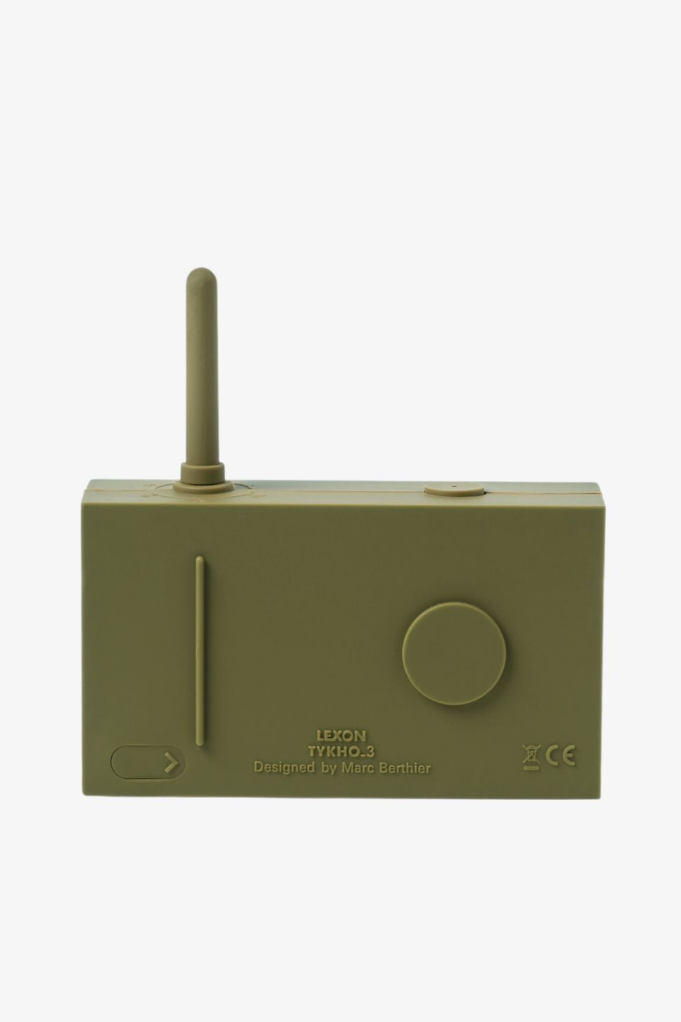 Wireless Bluetooth Speaker with FM Radio, Portable Outdoor Speaker for Camping, Beach, and Travel - Khaki Color