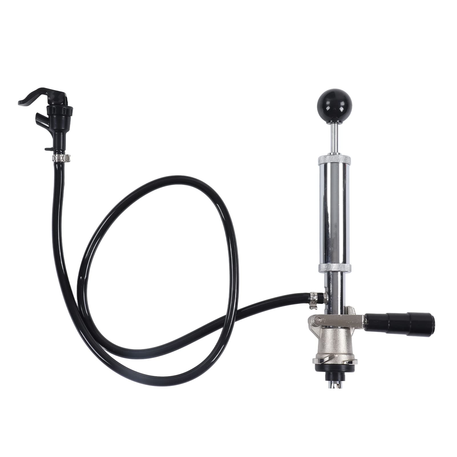 Stainless Steel S-Type Beer Keg Pump - Rustproof & Leakproof Quick Dispenser for Home, Party, Wedding & Picnic | Portable Beer Tap for Draft Beer & Homebrew Kegs