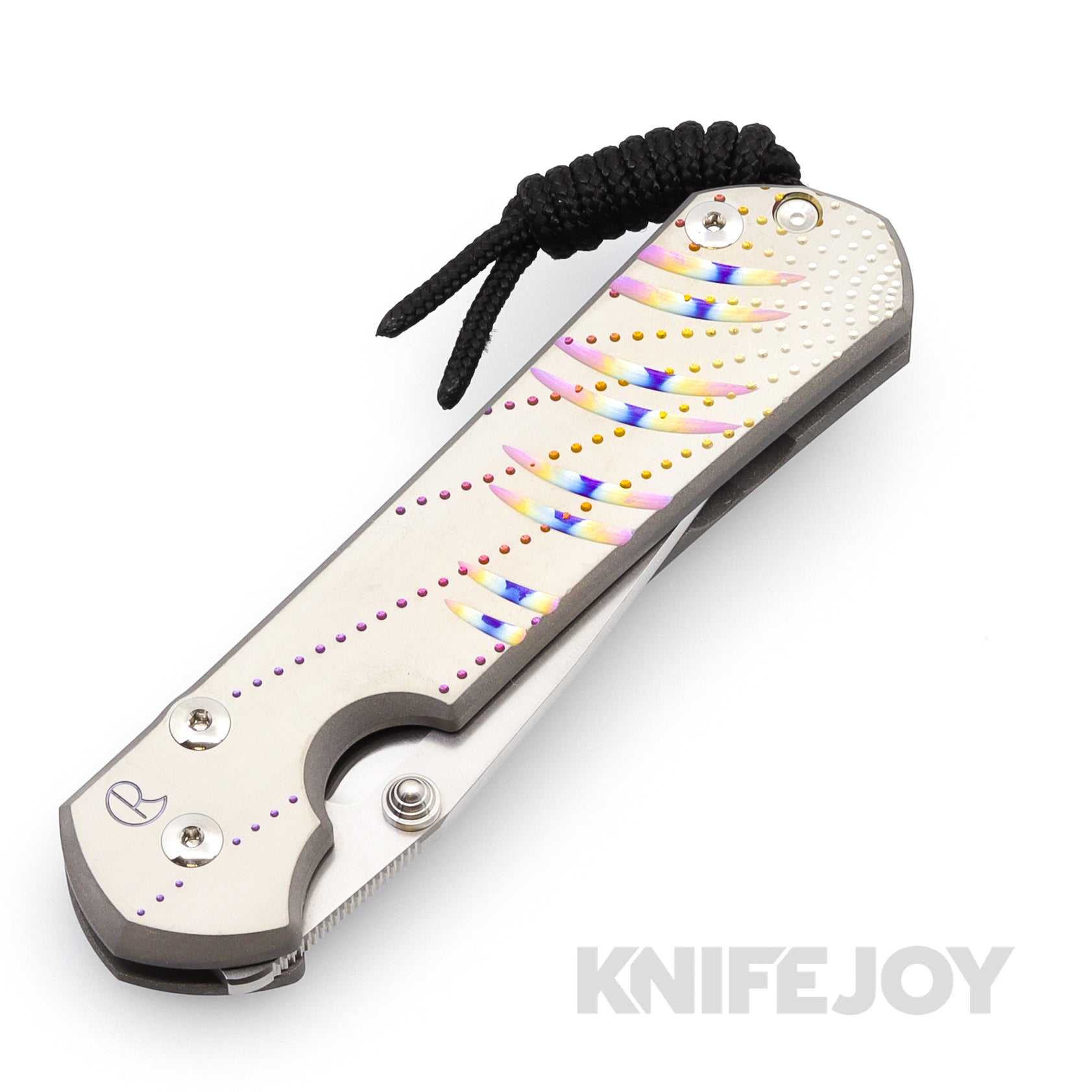 Chris Reeve Knives Large Sebenza 31 Drop Point Magnacut Blade - Premium Titanium Handles with Unique Graphic Design | Perfect for EDC, Outdoor Adventures & Collectors