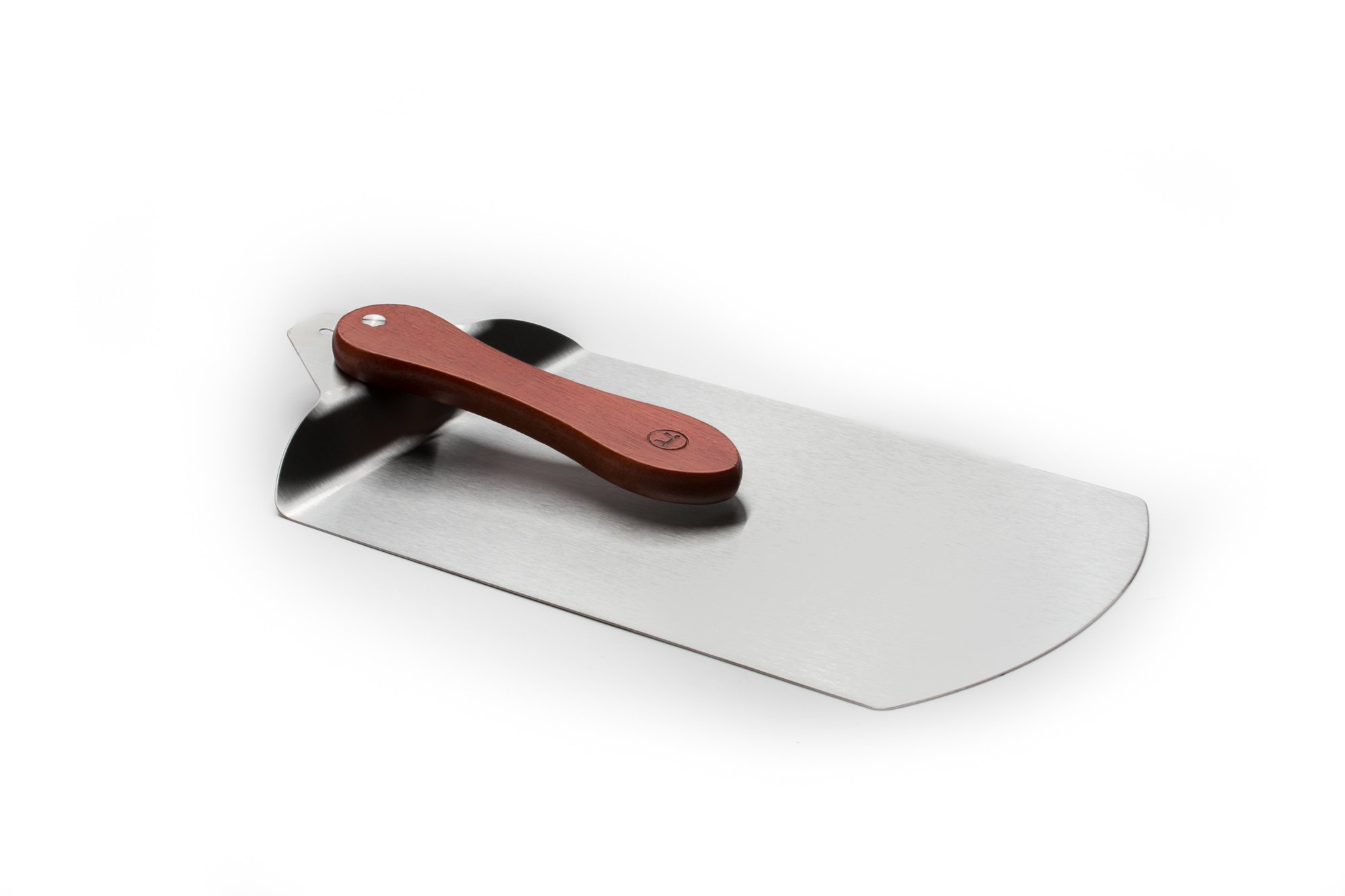 Premium Stainless Steel Pizza Peel with Collapsible Rosewood Handle - 20