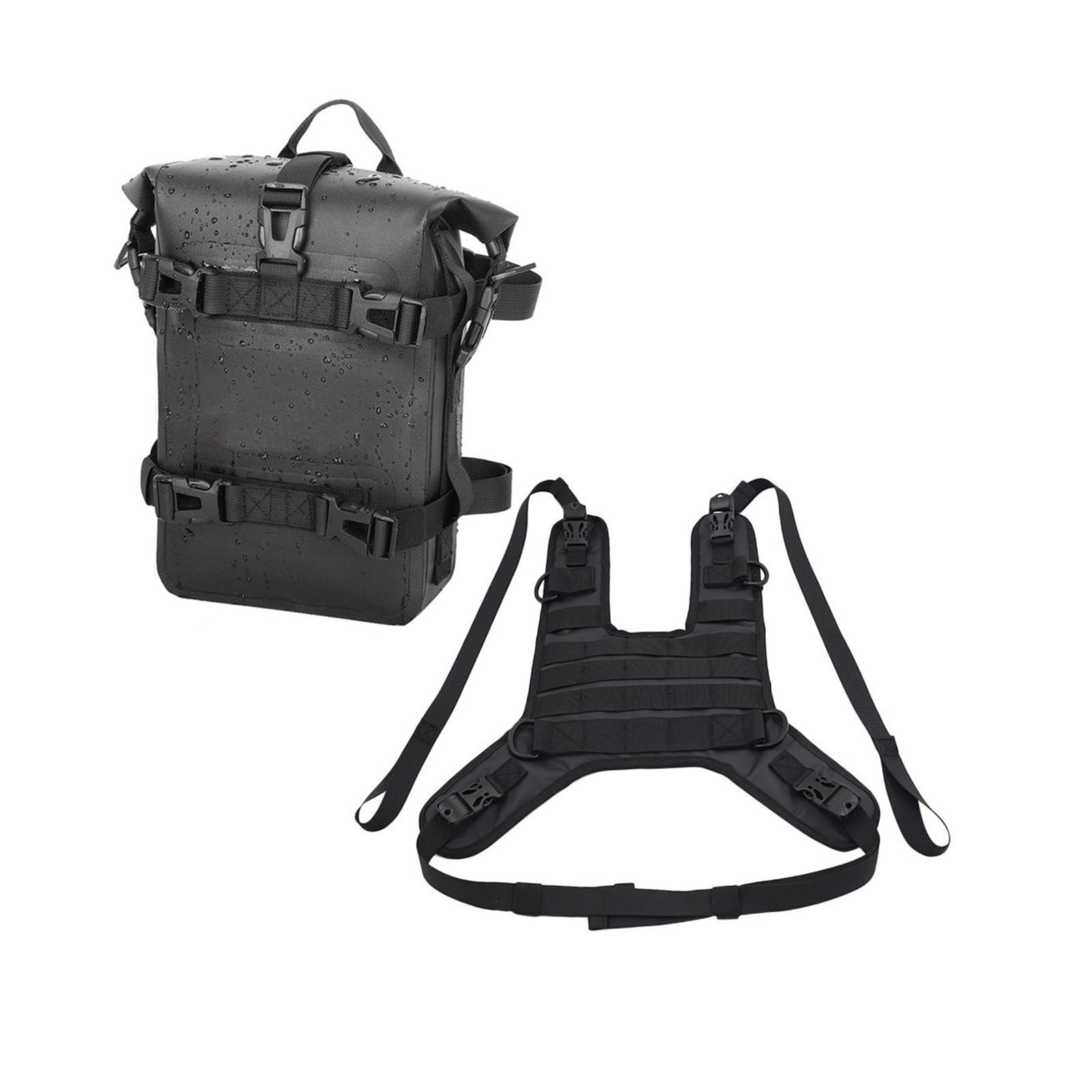 Weatherproof Motorcycle Tank Cover - Comfortable & Stylish for Tank Bag Protection - 2nd Gen