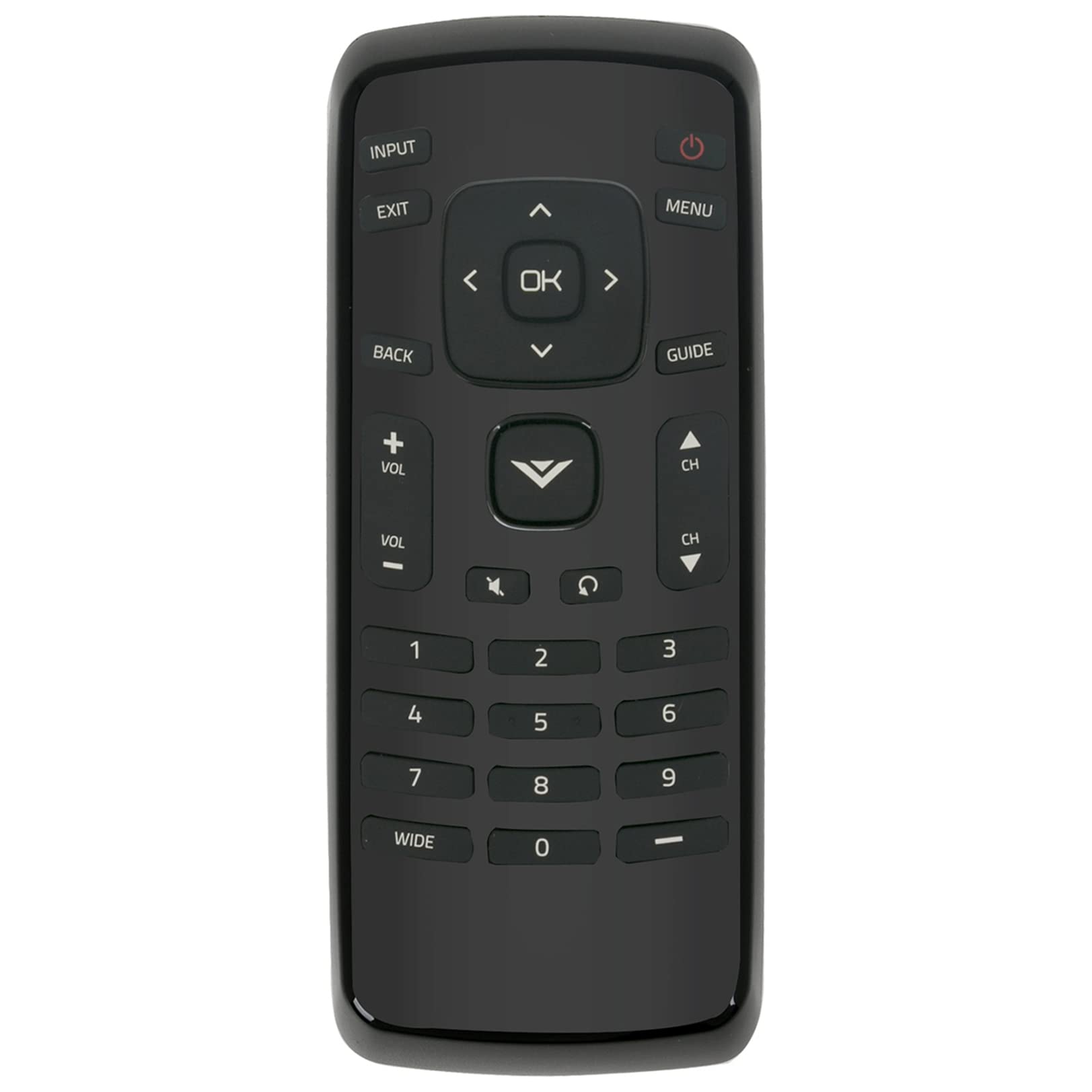 VIZIO TV Remote Control Replacement for D32h-C0 D32HC1 D32H-C1 D32HND0 D32HN-D0 D32HND1 D32HN-D1 D32HN-E0 D32hn-E1 D32HNX-E1 D390-B0 D39HNE0 D39HN-E0 D43n-E1 D48HNE0 D48HN-E0 D48N-E0 D50N-E1 - Universal Remote for VIZIO Smart TVs - Perfect for Home Entertainment & Streaming