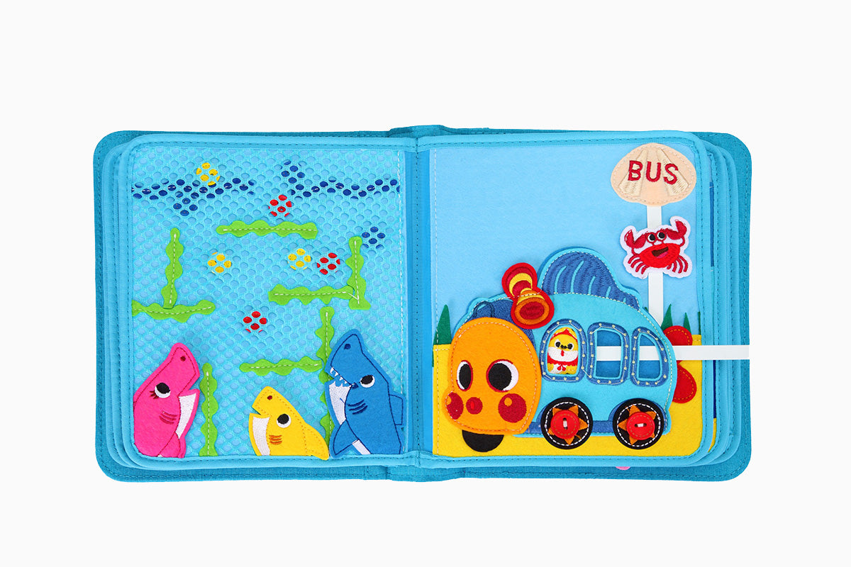 Baby Shark My First Book - Interactive Learning Toy for Toddlers 3 Years and Up - Perfect for Early Education, Storytime & Playtime