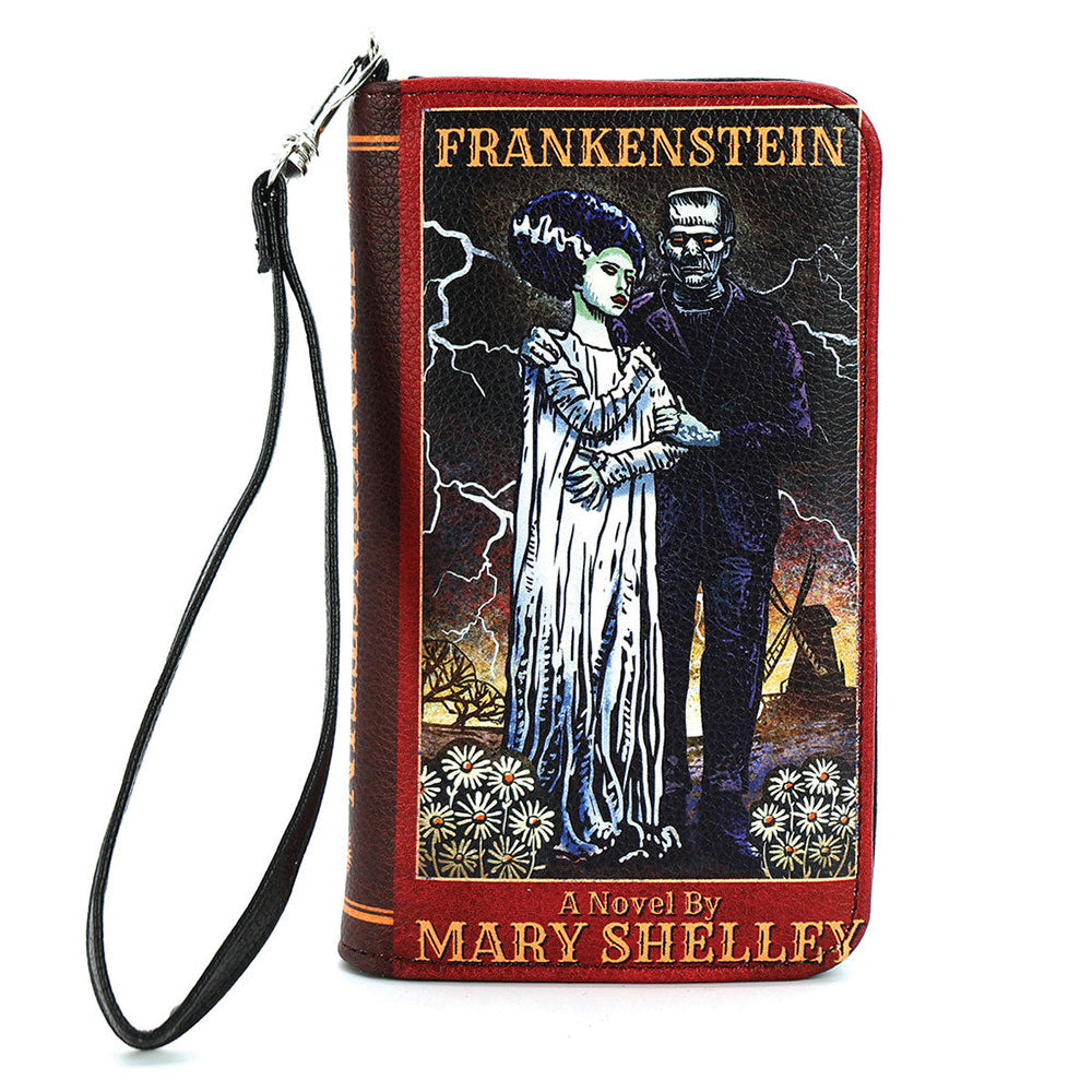 Bride & Frank Book Wallet Wristlet Clutch - Stylish Crossbody Purse for Women | Perfect for Weddings, Parties & Everyday Use