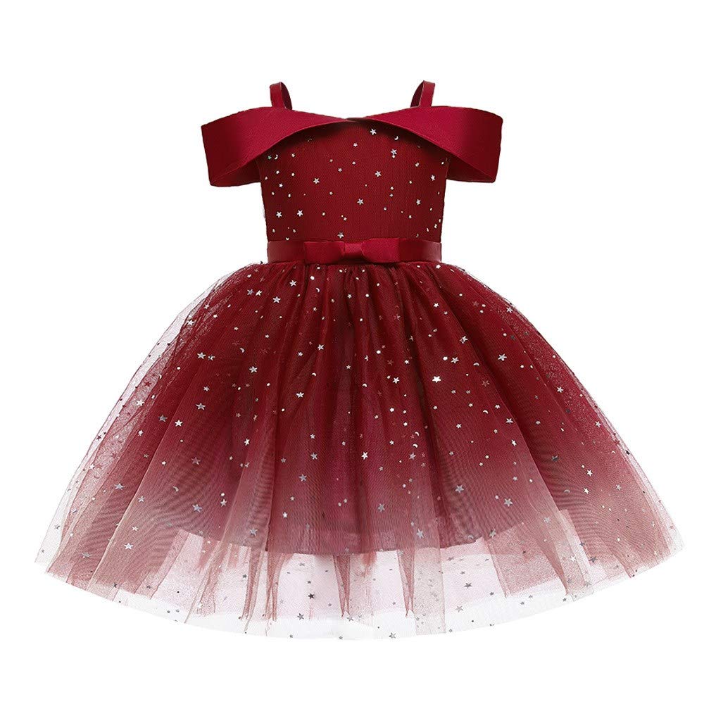 Sparkly Rainbow Princess Tutu Dress for Girls 2-10 Years | Pageant Party Gown | Perfect for Birthday Celebrations, Dance Performances & Special Occasions