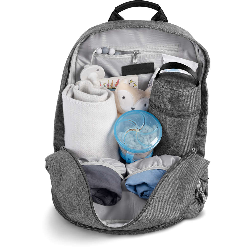 UPPAbaby Diaper Changing Backpack - Waterproof Baby Changing Bag with Insulated Pocket & Wipes Case - Perfect for Travel, Daycare & On-the-Go Parents