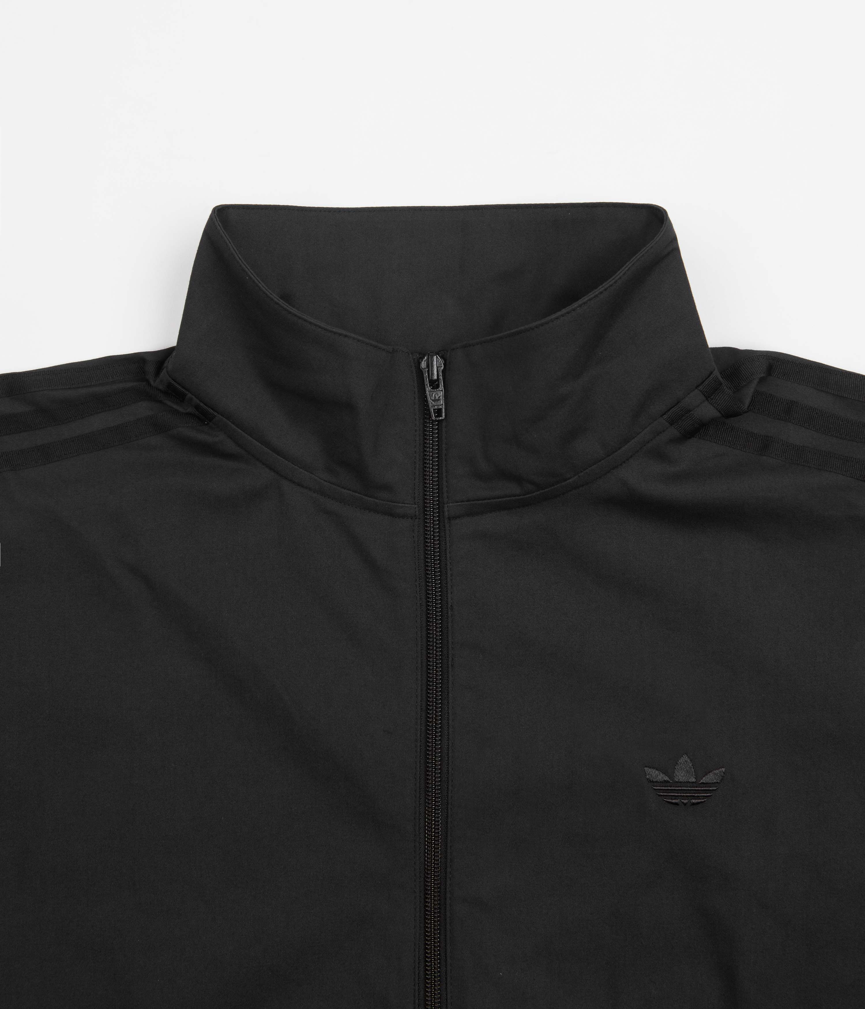 Adidas Superfire Track Jacket for Men - Lightweight Running Windbreaker with Zipper, Black - Perfect for Jogging, Gym Workouts & Outdoor Sports