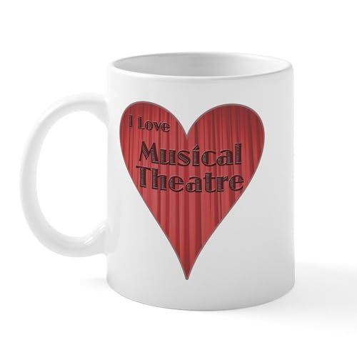 White - I Love Musical Theatre Mug