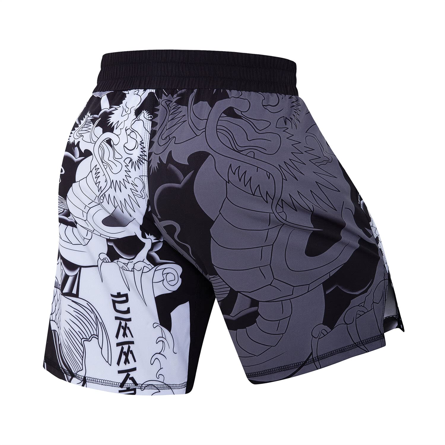 MMA Fight Shorts for Men - Breathable Sports Training Shorts & Boxing Pants | Ideal for MMA, Boxing, Gym Workouts & Martial Arts Training