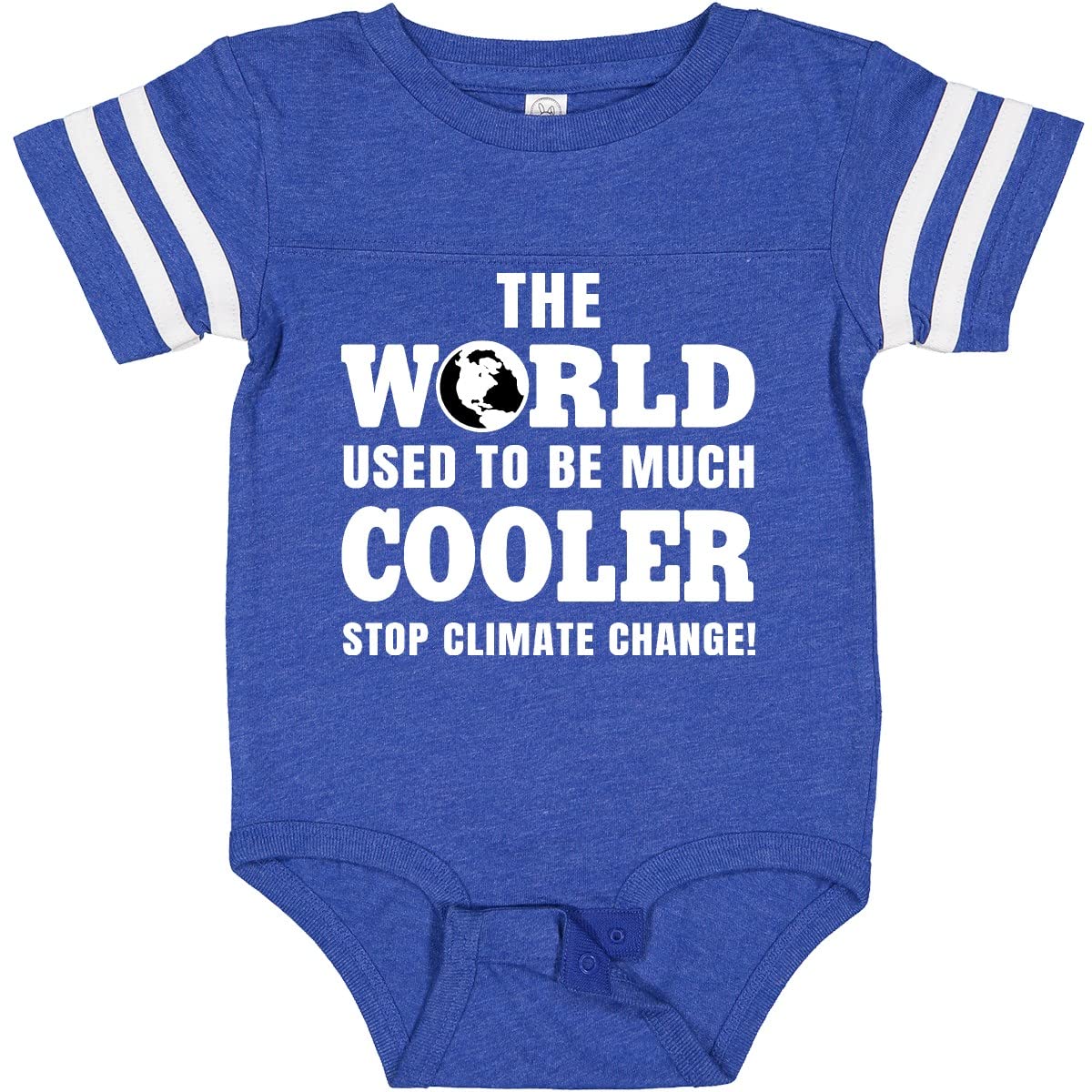 Climate Change Baby Bodysuit - Earth Day Gift for Eco-Conscious Parents