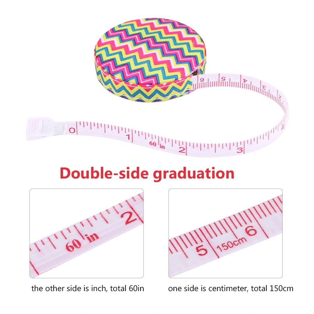 **Precision Tape Measure for Body Fitness, Tailoring & Sewing - Accurate Body Measurement Tool for Craft & Cloth (Pattern #1) - Perfect for DIY, Weight Loss Tracking & Fashion Design**
