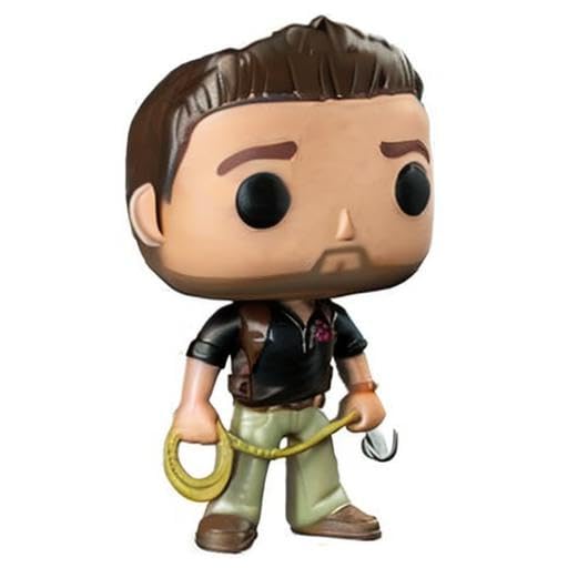 Funko Pop Uncharted 4 Nathan Drake Exclusive Vinyl Figure - Naughty Dog Shirt Collectible - Perfect for Gaming Fans & Pop Culture Collectors