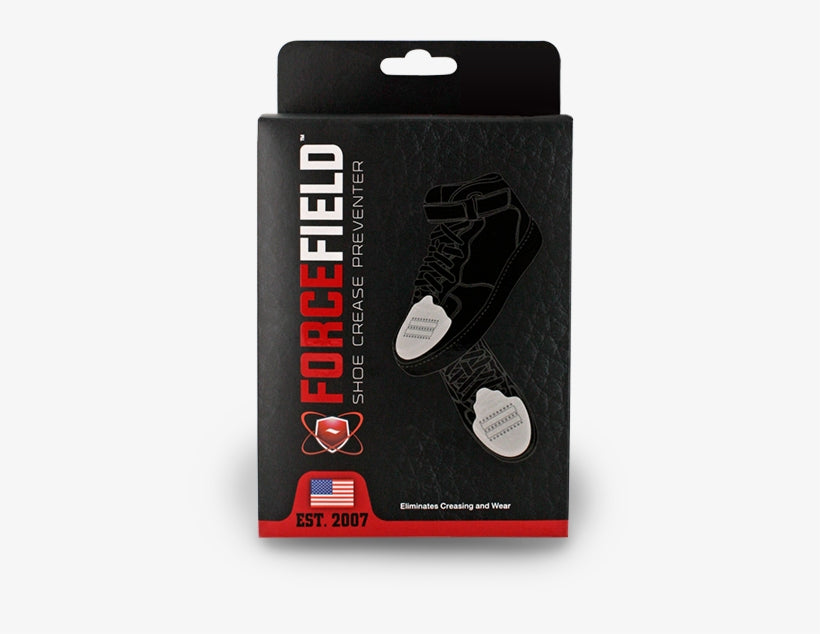 Forcefield Shoe Crease Preventer for Sneakers - Medium Size | Prevents Toe Box Wrinkles & Keeps Shoes Looking New | Perfect for Casual Wear, Gym & Everyday Use