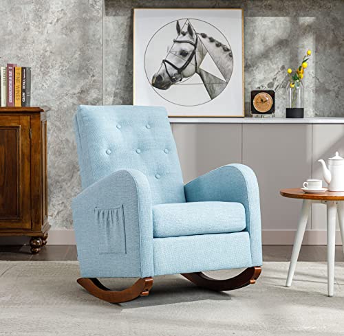 Button Deco-light Blue