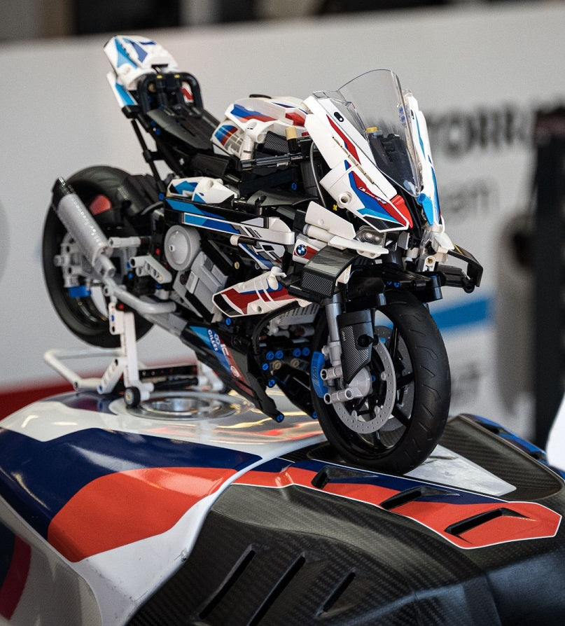 LEGO® Technic BMW M1000RR Motorcycle Building Kit - 1:5 Scale Model with Working Gearbox & Suspension - Perfect for Adults & Teens - Great for Display, Collecting & STEM Learning