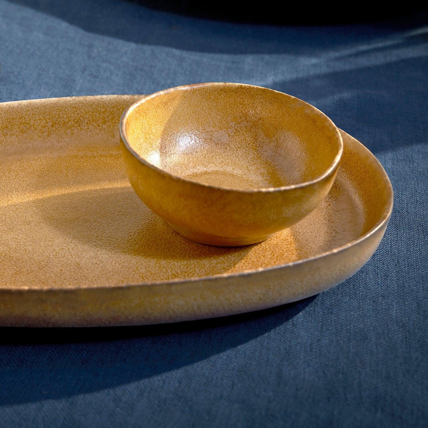 Handmade Terra Oval Platter - Premium Leather Serving Tray for Cheese, Charcuterie & Entertaining | Rustic Tableware for Dinner Parties, Weddings & Home Decor