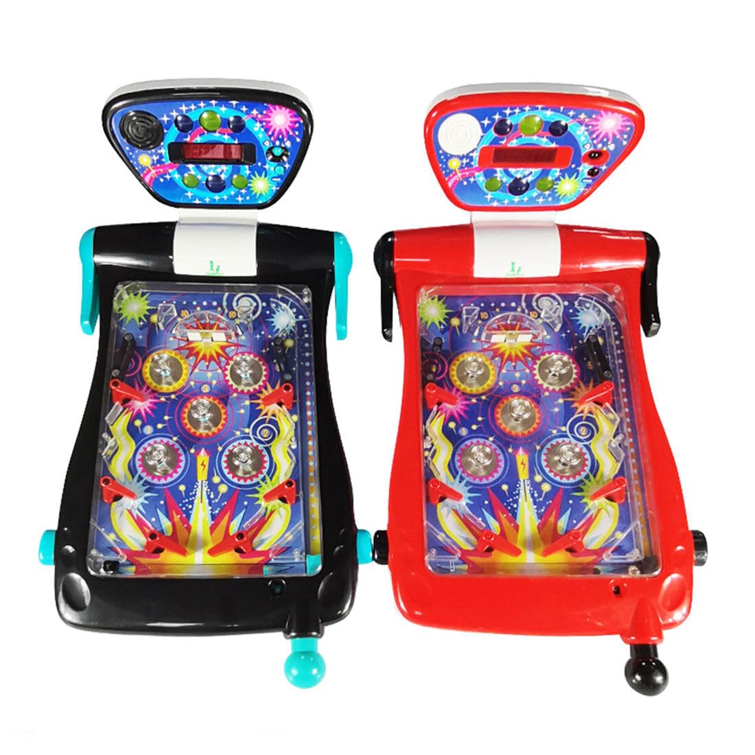 Retro Arcade Pinball Machine - Electronic Tabletop Pinball Game for Adults & Kids - Perfect for Home, Office, Party & Game Room Entertainment