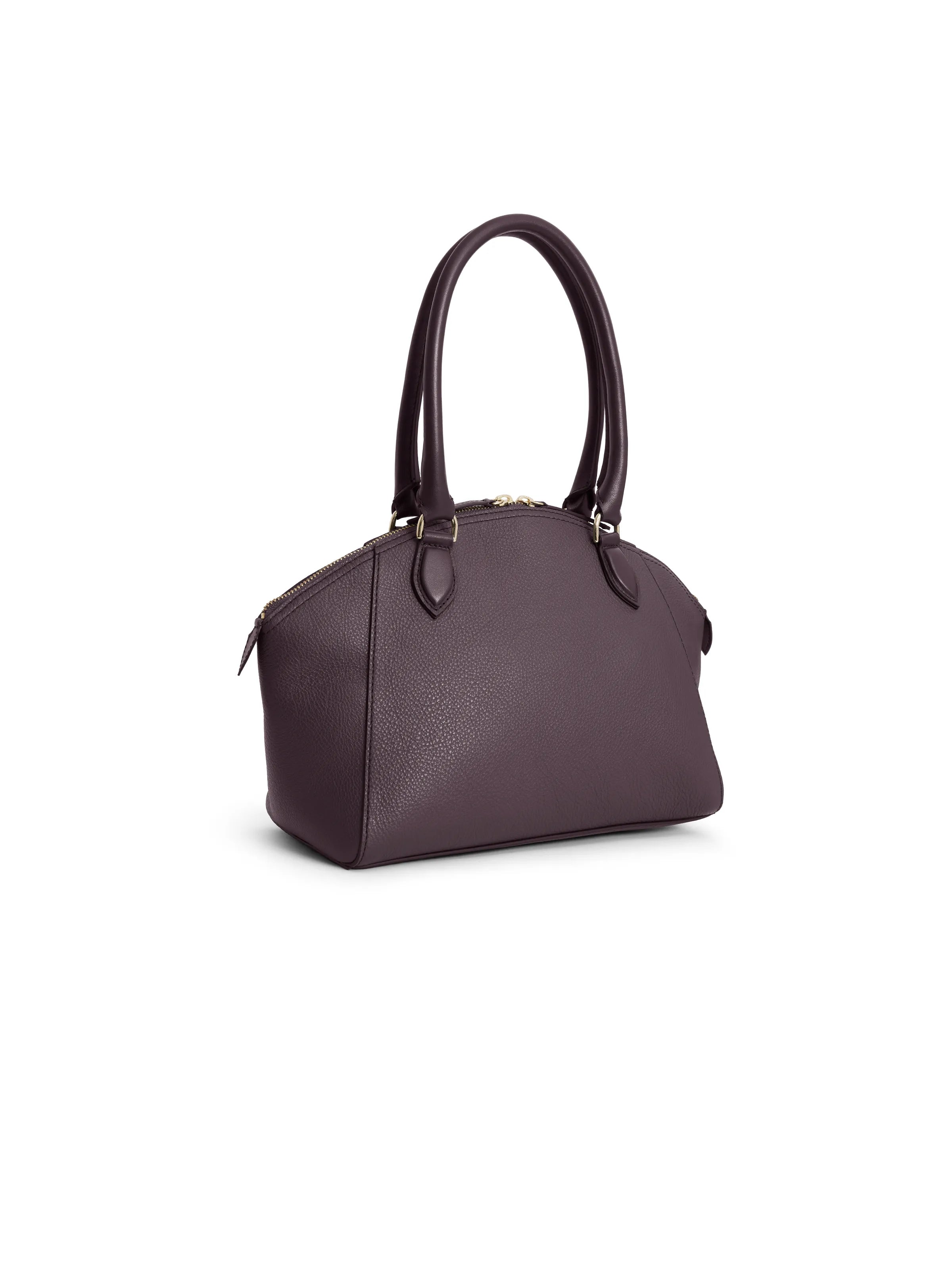 Mini Massingham Handbag - Chocolate Brown Genuine Leather Crossbody Purse for Women, Perfect for Work, Travel & Everyday Use