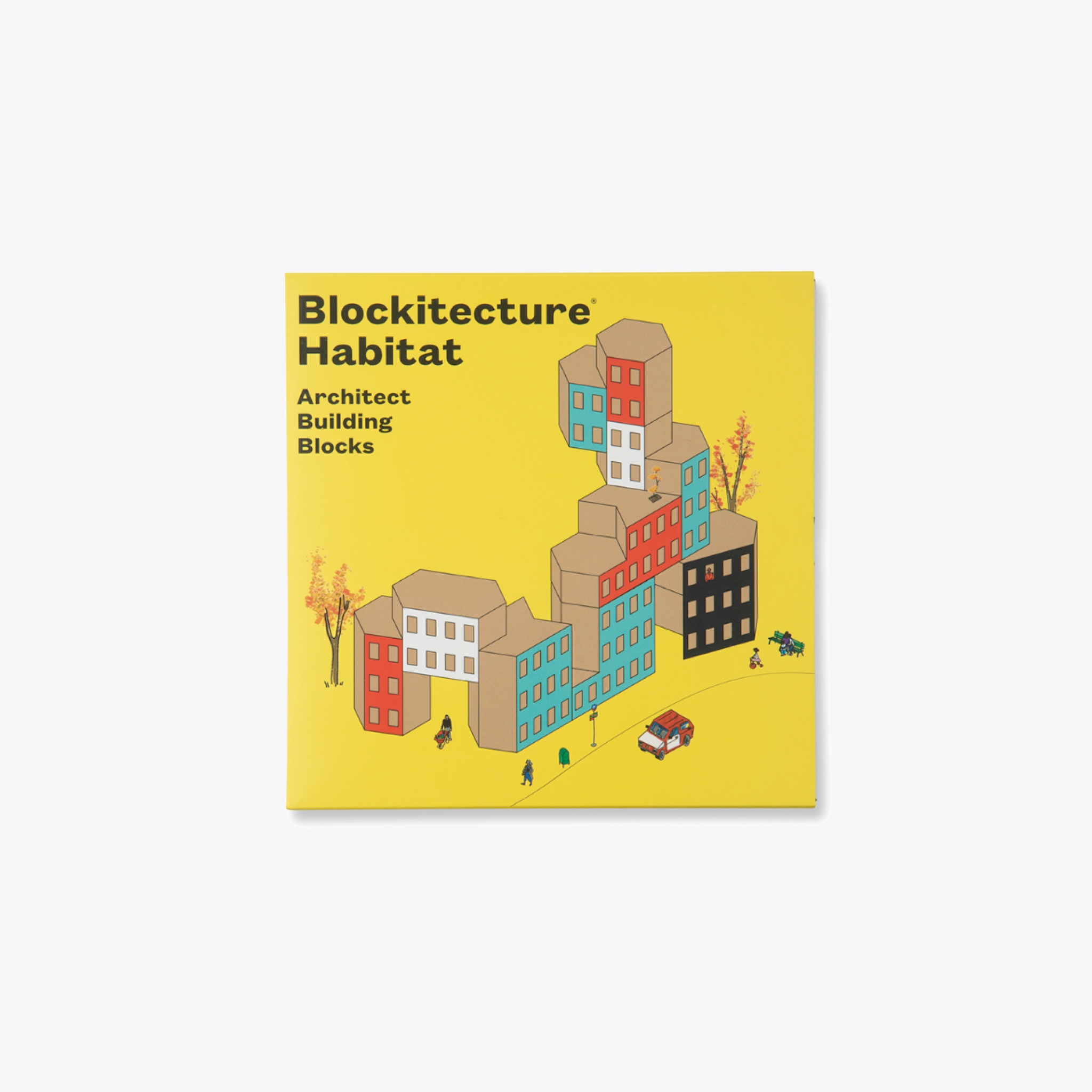 Blockitecture Habitat - Modular Building Blocks for Creative Architecture & Design | Perfect for Kids, STEM Learning & Home Decor