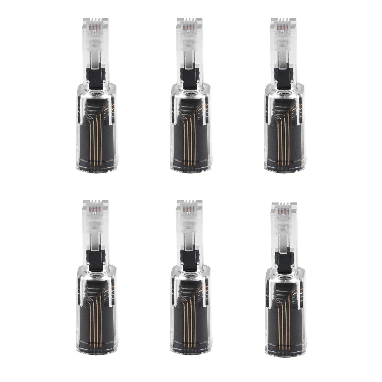 Power Gear Black Phone Cord Detangler - Tangle-Free 360° Rotation for Landline Phones | Perfect for Home & Office Use | Organize Desk & Prevent Cord Mess | Model 46085