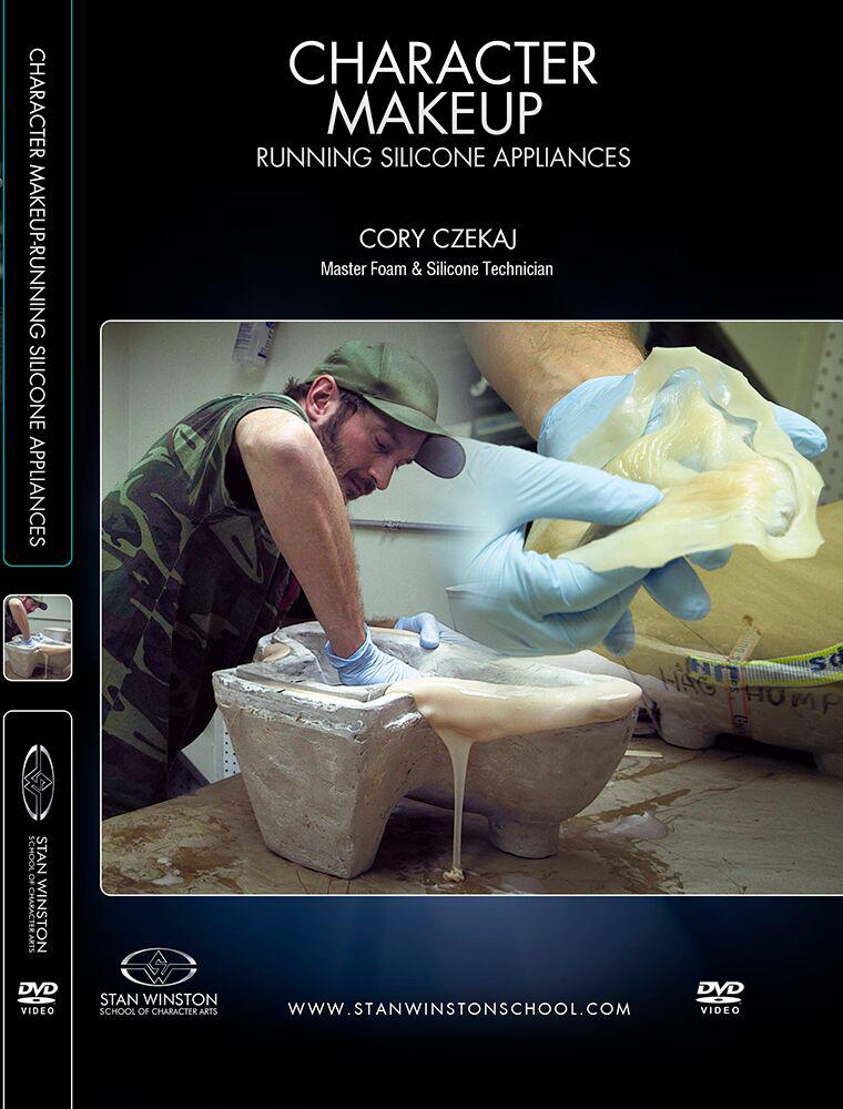Stan Winston Studio Character Makeup - Running Silicone Appliances DVD | Professional Special FX Makeup Tutorial | Perfect for Halloween Costumes & Film Productions