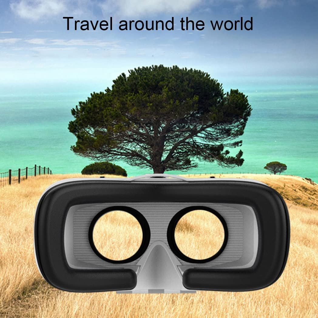 3D VR Headset with Bluetooth Controller - Compatible with iPhone 13 Pro Max/13 Pro/13/12/11, Samsung Galaxy S21, Huawei, Xiaomi Series - Immersive Virtual Reality Experience for Gaming, Movies & Entertainment (Color: F, Size: iOS)
